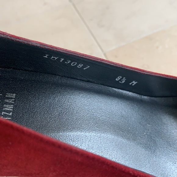 Stuart Weitzman suede pumps, sz 8,5 - Picture 7 of 8